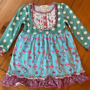 Matilda Jane Christmas Ornament Dress Baby Girl Size 18 - 24 months